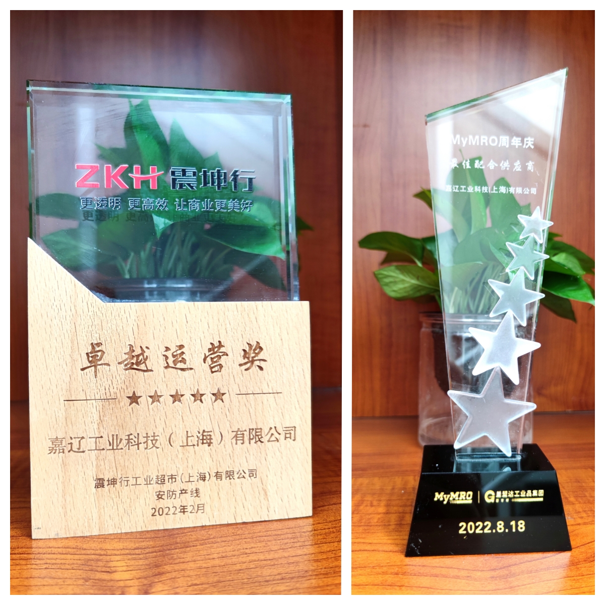 MRO平台定制化合作优异奖
